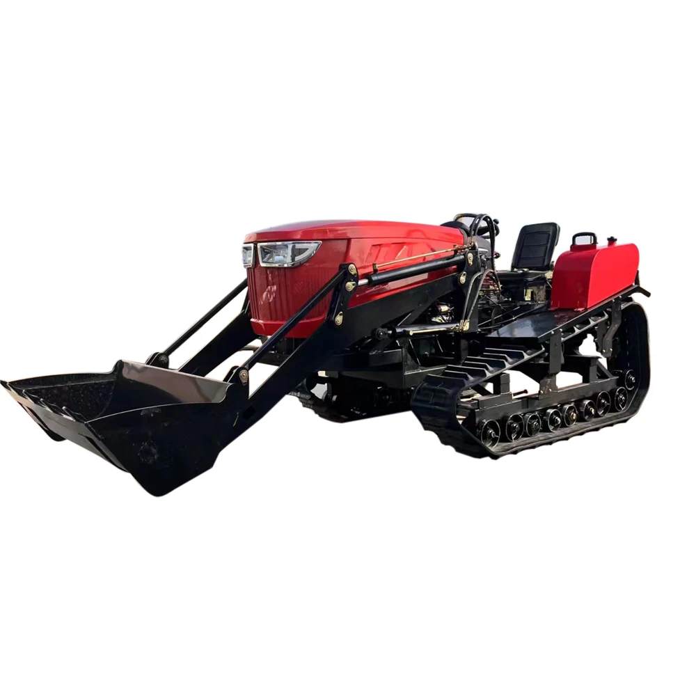 New Design China Factory 25hp 35hp 50hp Compact Agriceltural Mini Tractor Multifunction Rotary Tiller For Sale