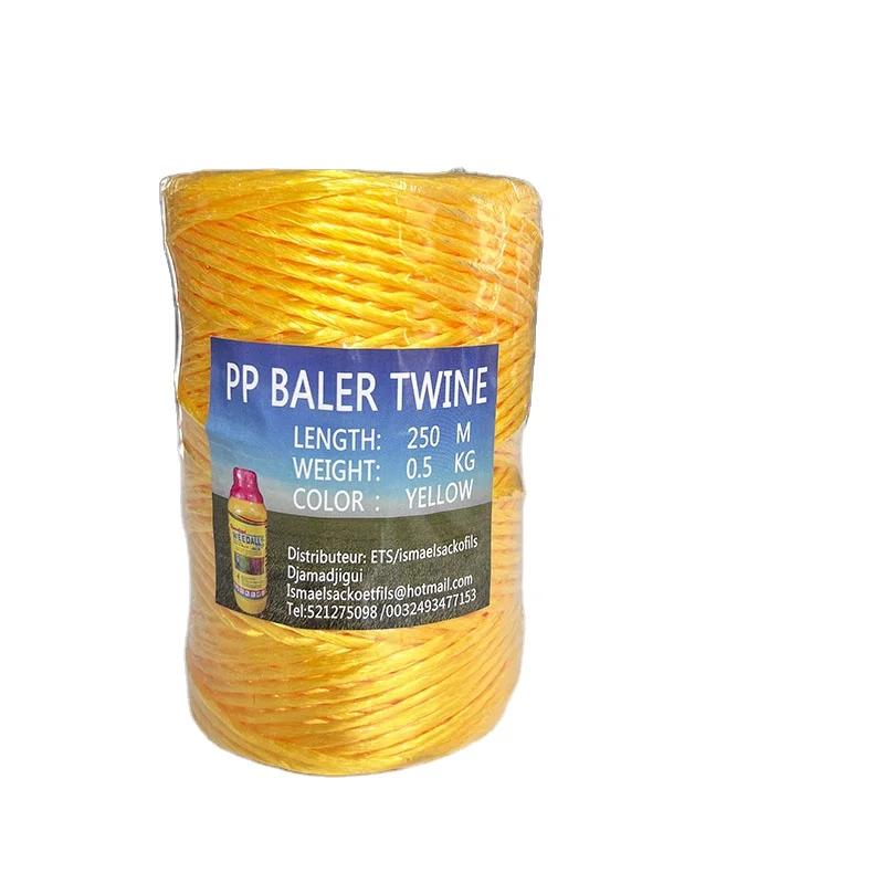 Plastic pp twine spool/ agricultural pp baler twine