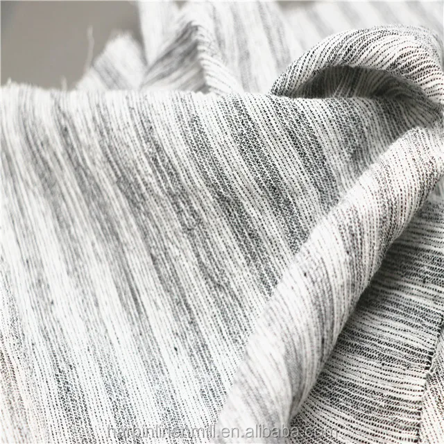 popular fashion crinkle linen cotton for women apparel fabric