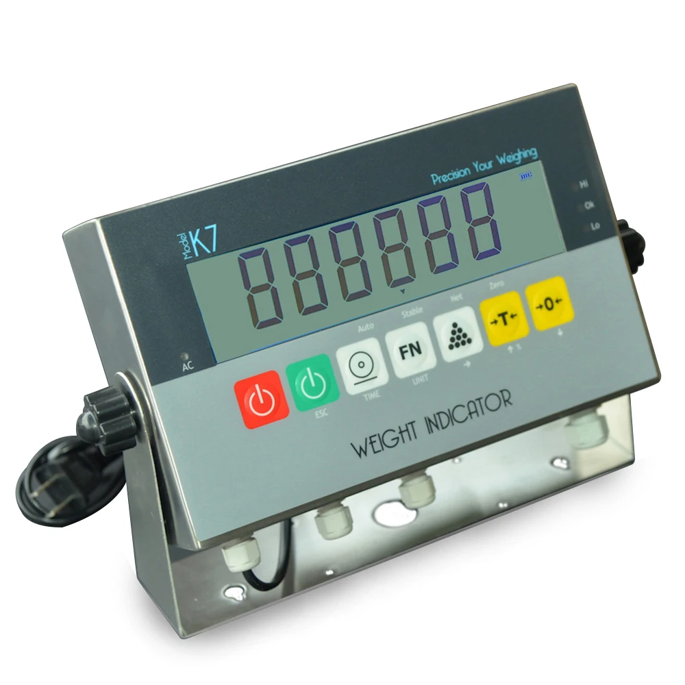 
China Professional RS232 Digital Speed Electronic Weighing Indicator 