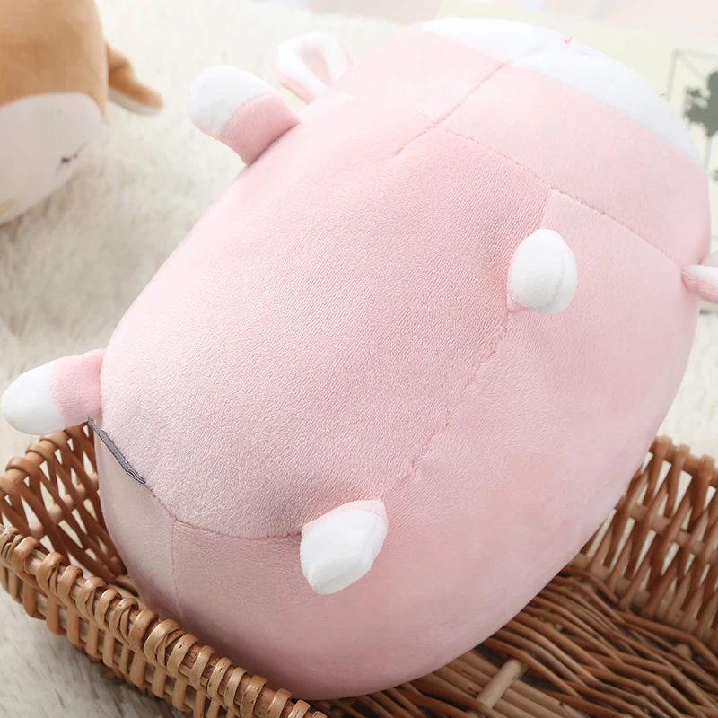 Wholesale Plush Pillow Kitten Cushion Soft Colorful Stuffed Toys Gray Pink White Plush Doll Houseware Gifts