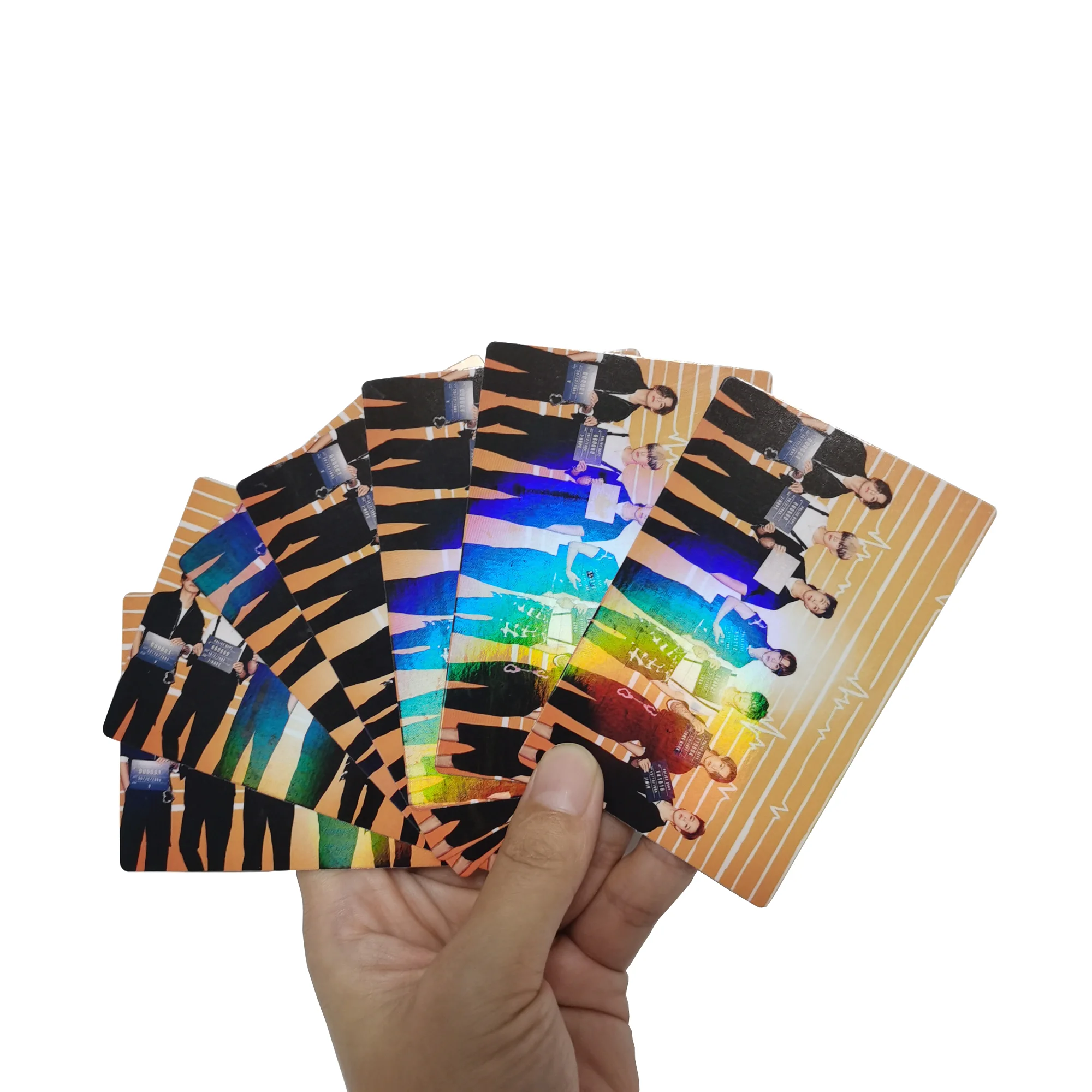 Wholesale Custom Kpop Idol Merchandise RM JK V JIMIN JIN SUGAE JHOPE DICON Goes On Photo Cards album Lomo Card