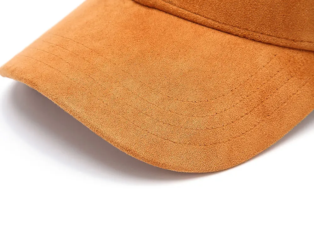 TINGWELL Fitted Baseball Cap High Quality Suede Cotton Material Adjustable Indoor Outdoor Sport Cap