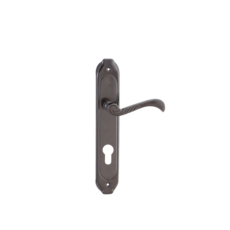 Meggo wholesale 85mm Iron door locks handle plate Door Accessories