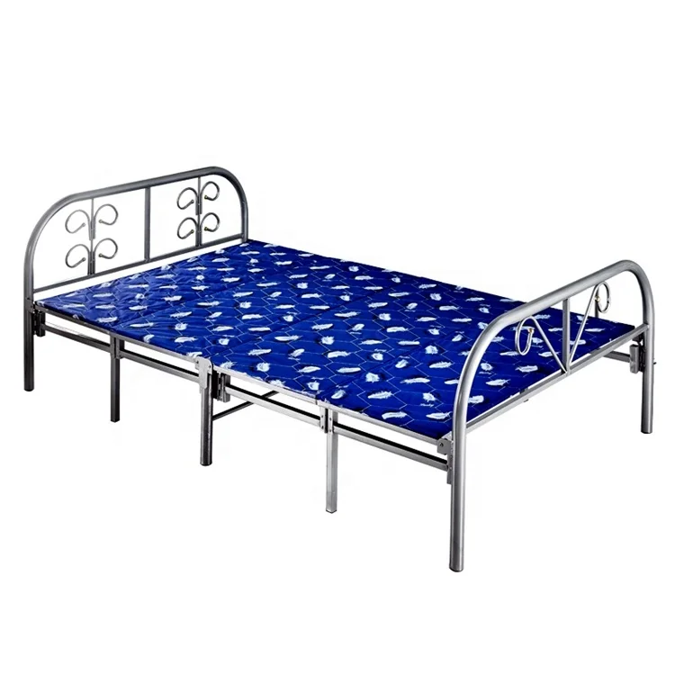 BSCI FACTORY Strong Single Military Stackable Metal Bed Frame Single Folding Bed Price