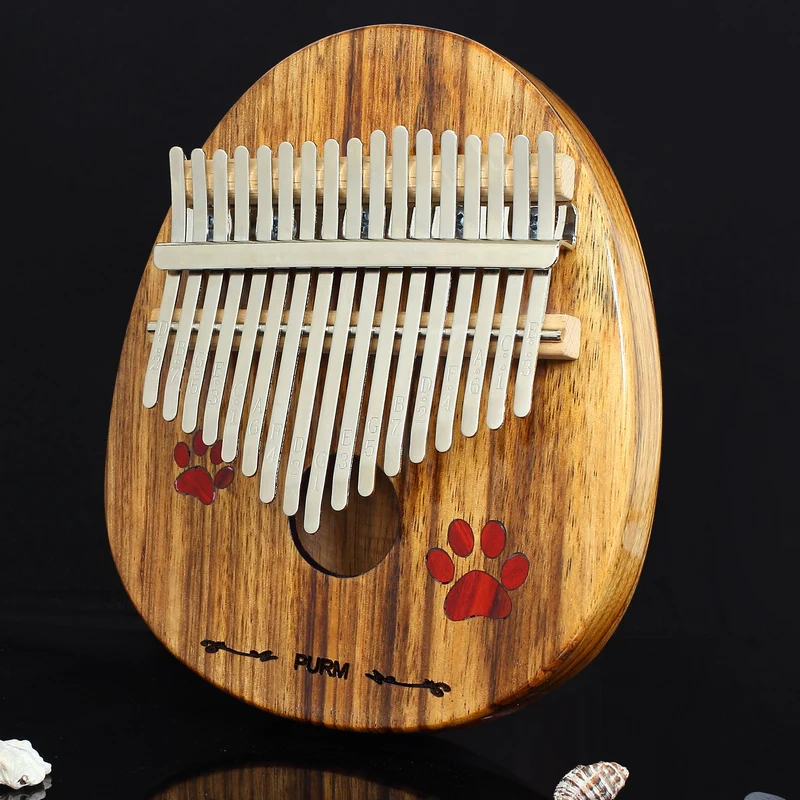 
17 Keys Kalimba Thumb Piano High-Quality Wood Body Musical Instrument Mbira With Learning Book Tune Hammer Other Musical Instrum 
