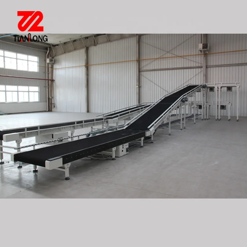 Grain Bag Incline Belt Conveyor