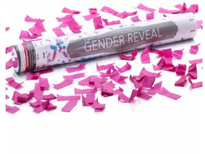 wholesale handheld fireworks paper gender reveal confetti cannon confetti popper cannon for wedding Christmas