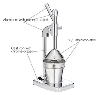 CT-109Y Fashion design manual cold press juicer