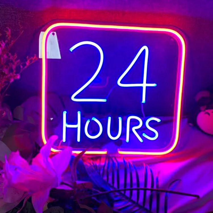 Various shapes flexible acrylic neon flex sign letters led light custom neon signs