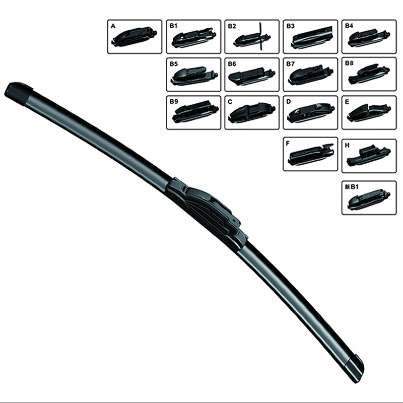 2024 Kction Purchase Promotion Festival Winter Wiper Blade Rubber Refills Soft Windshield Wiper Fit For 99% Model Wiper Blades