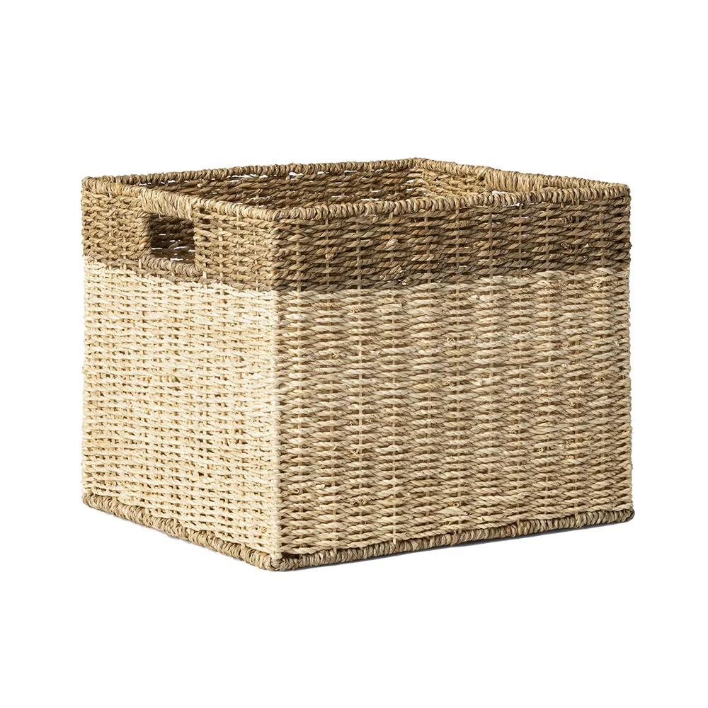 TF-SB01 storage box for cloth panier de rangement other storage baskets hyacinth/rattan/woven basket sea grass basket