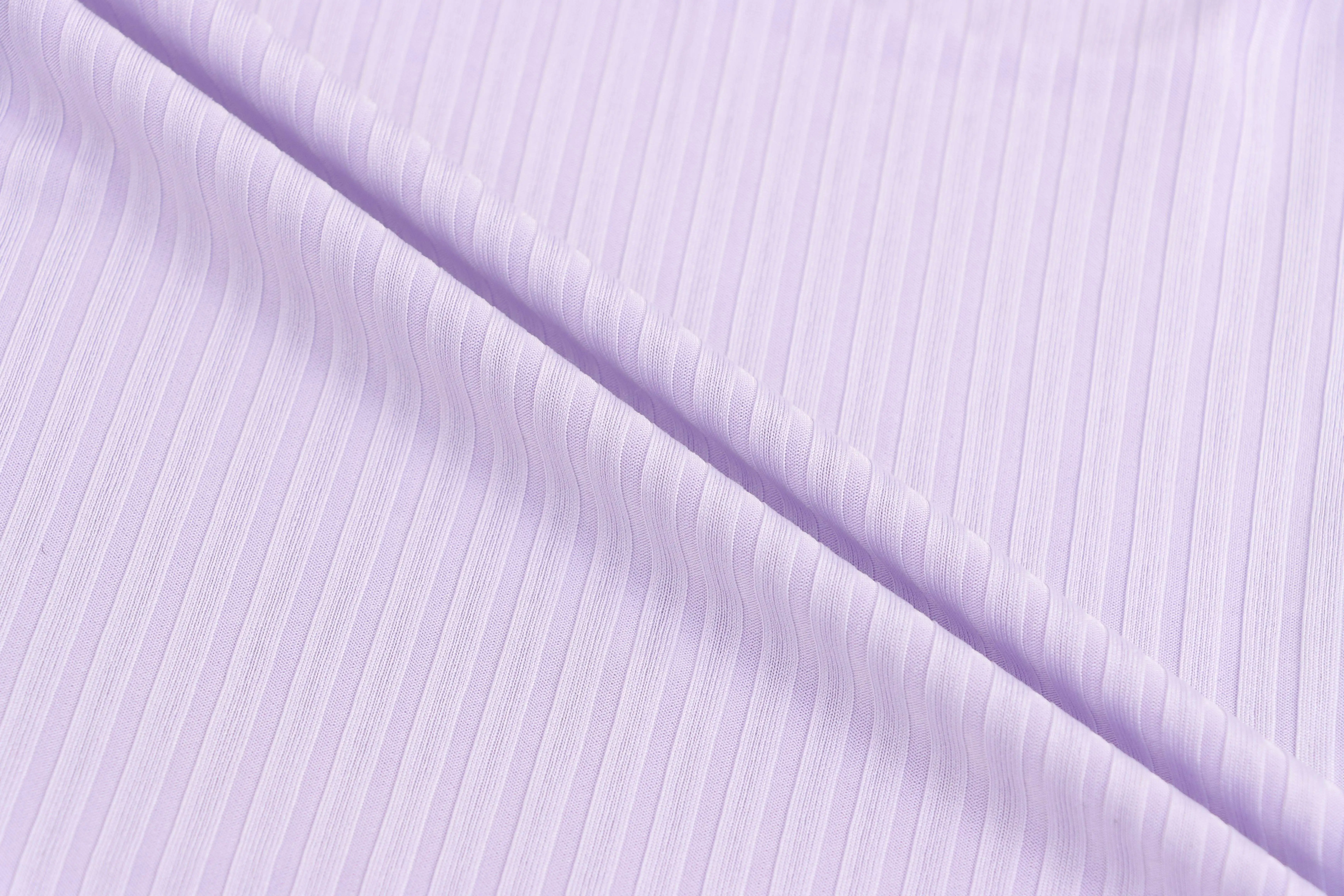 High-end 8*5 rib double-sided fabric 95% polyester 5% ammonia double-sided rib knitted fabric