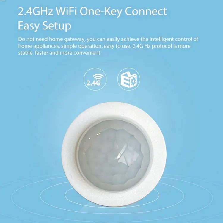 Zigbee human movement wireless tuya smart occupation motion pir personal alarm sensor