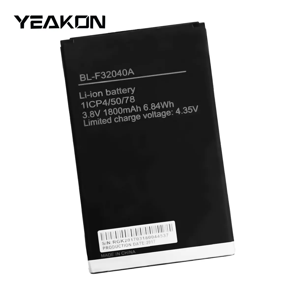 BL-F32040A 100% Original cell phone rechargeable battery for Tecno N2 3.8V 1800mah Lithium mobile phone battery