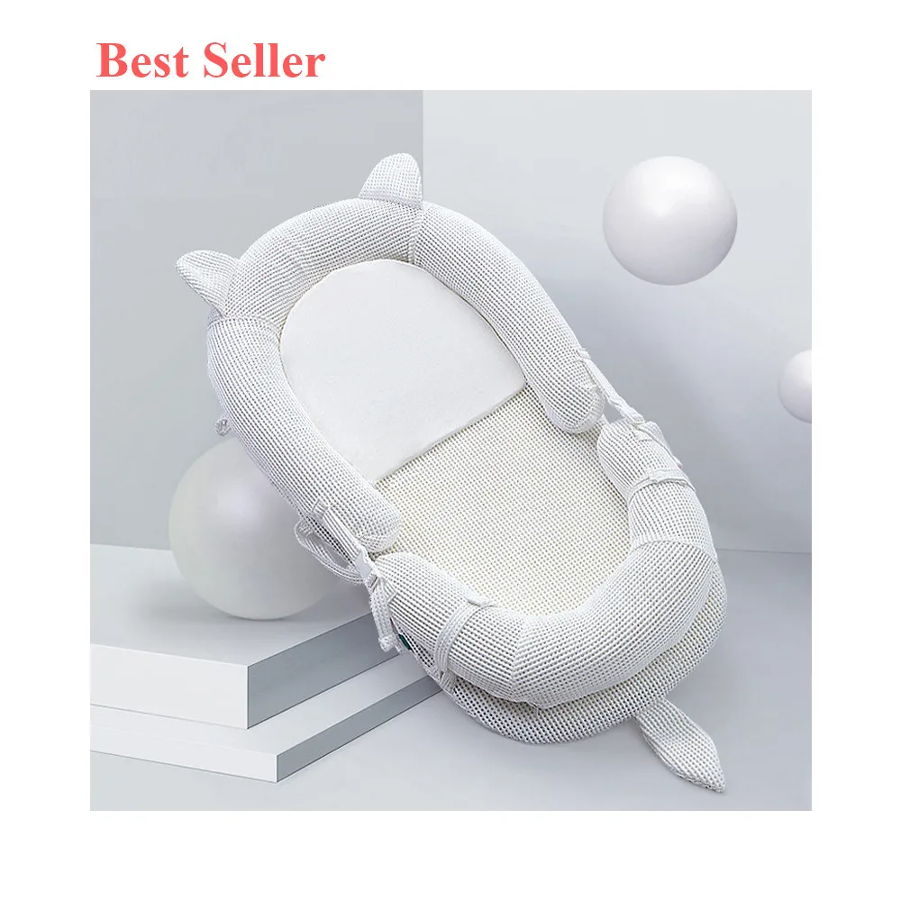 
New Born Foldable Baby Travel cotton no playpen Bed Portable Infant Crib,new born baby cot bed nest 