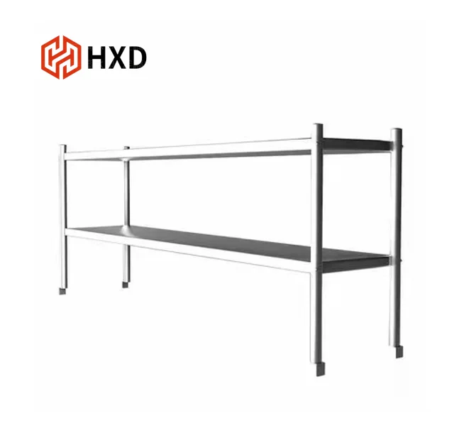 Кухонный рабочий верстак круглые ножки из нержавеющей стали стол с колесами