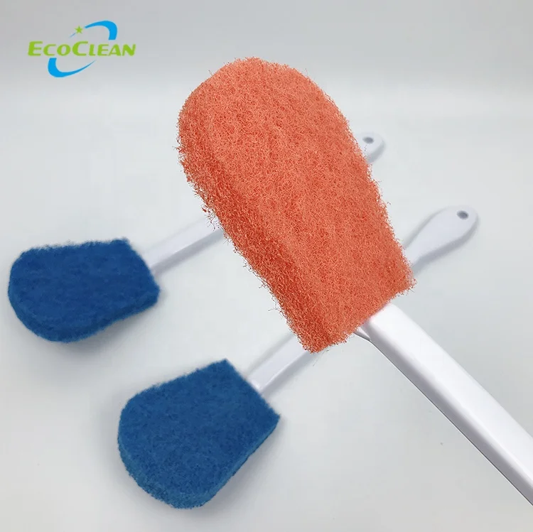 Factory manufacture  Household Cleaning Plastic Tub and Tile Scrubber Pad Cleaner Brush