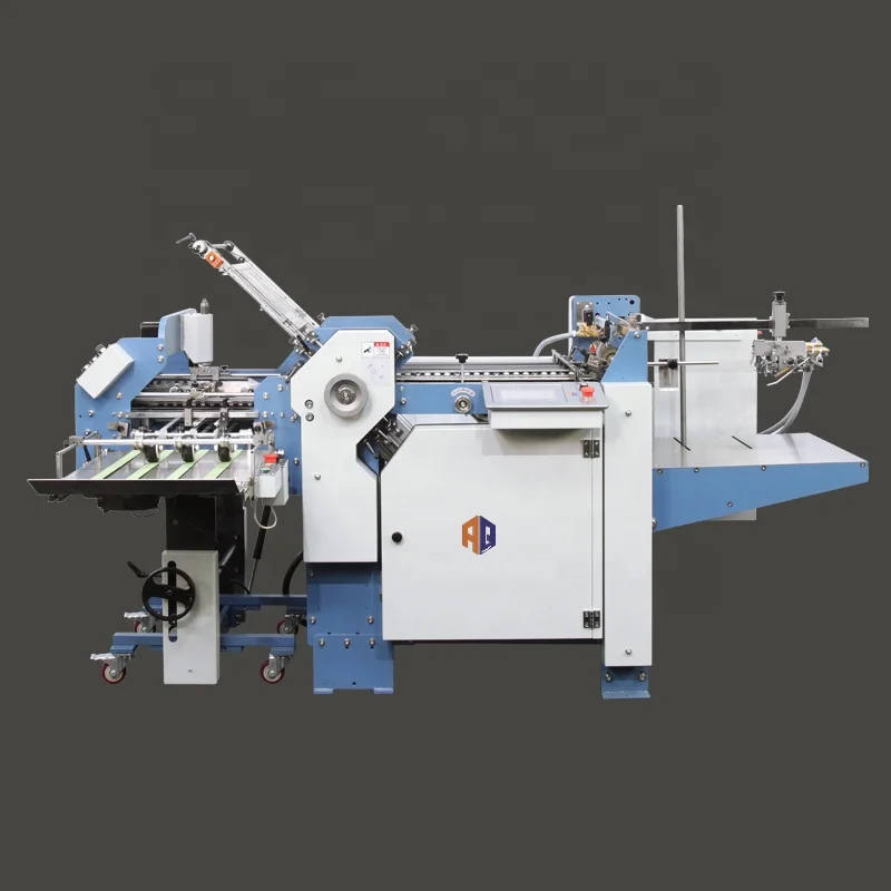 Customizable Automatic Different Size Industrial Kraft Paper Folding Machine With Mechanical Cross Knife