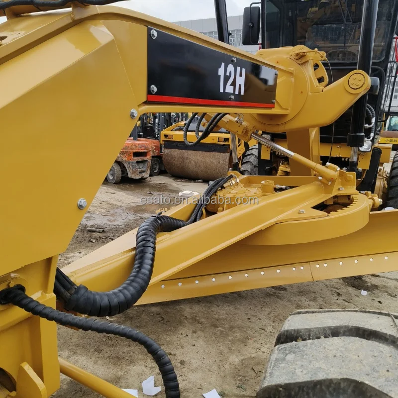 Подержанный Caterpillar CAT 12H Грейдер/Япония грейдер CAT12H моторный для продажи