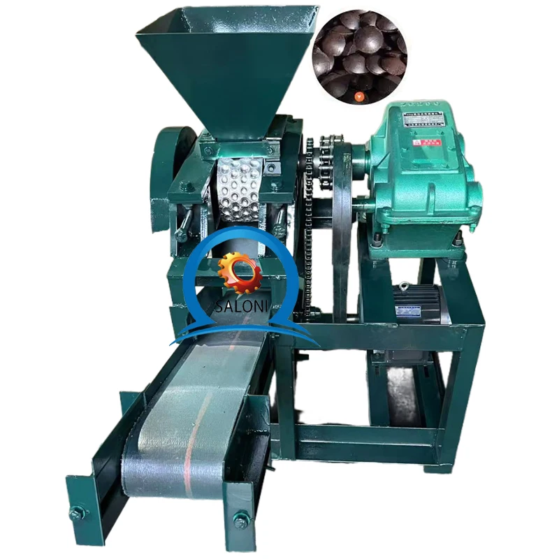 hot sale coal powder briquette making machine price / ball briquetting press equipment