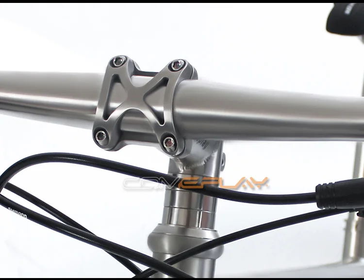 COMEPLAY Wholesale Factory Direct Titanium Bike Bicycle Stem BMX Stem 25.4mm/31.8mm