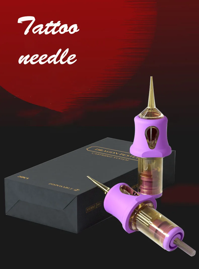 FEL Professional Universal Premium Tattoo Cartridges Needles  Disposable Tattoo Needles With Tubes