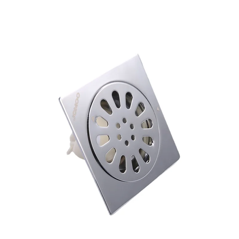 JOMOO Factory Price Large Flow Fast Drainage Stainless Steel Strainer Floor Drain for Dry Area
