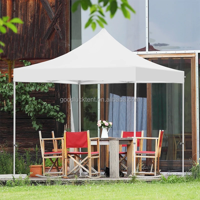 Настраиваемый 10x10 всплывающий навес палатка с боковыми стенками оксфордская садовая алюминиевой рамкой пикап пользовательским логотипом