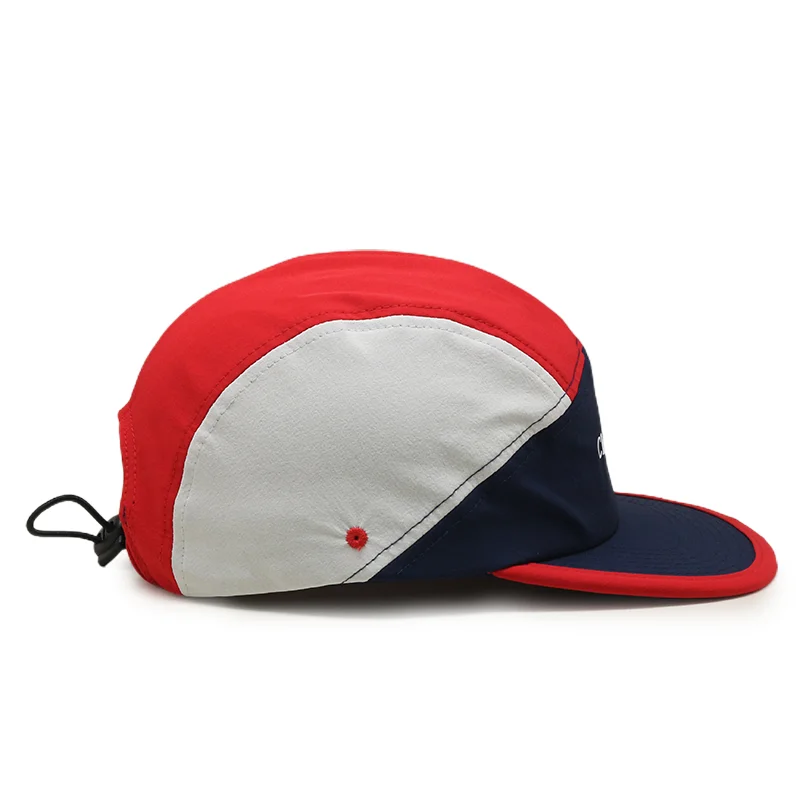 
Outdoor Cycling Running Hiking Sport Caps Dry Fit Hat Flat Bill Cap 5 Panel Hat 