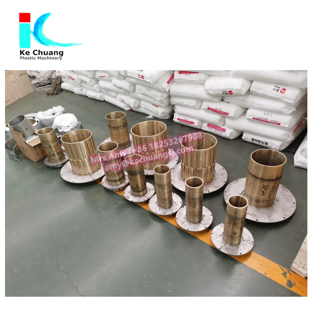 Plastic mold Calibration sleeves for pipe extrusion mould
