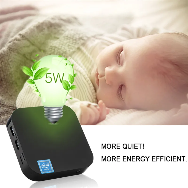 Hot selling home gaming core stick quad-core 14nm mini pc