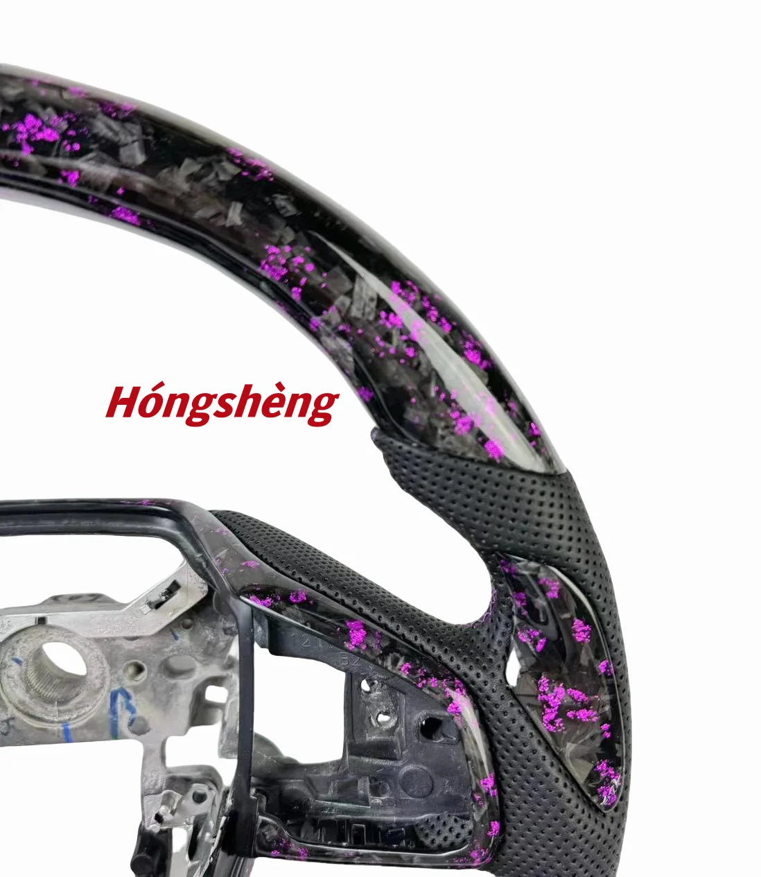 for Honda Civic Type R 10th Generation Accord CRV XRV Custom D-shaped steering wheel True forged carbon fiber steering wheel
