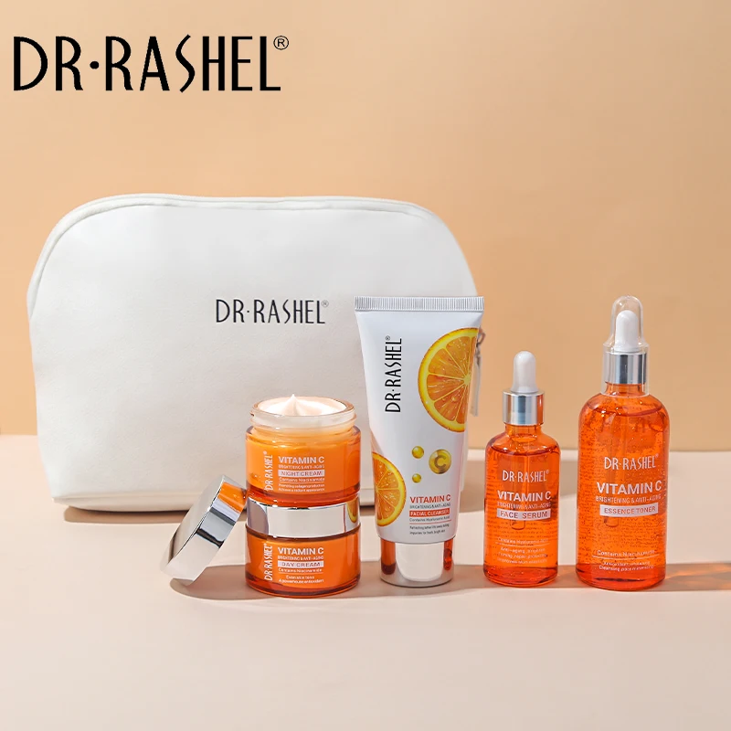DR RASHEL Vitamin c brightening & anti-aging skin care set
