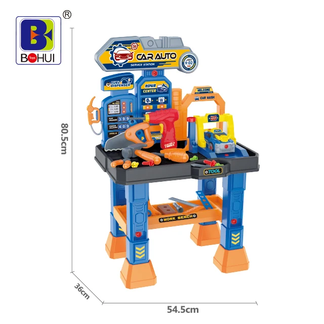 Пластиковый строительный мастерский комплект для ролевых игр детский инструмент «сделай сам» верстак игрушка детский инструмент игрушки