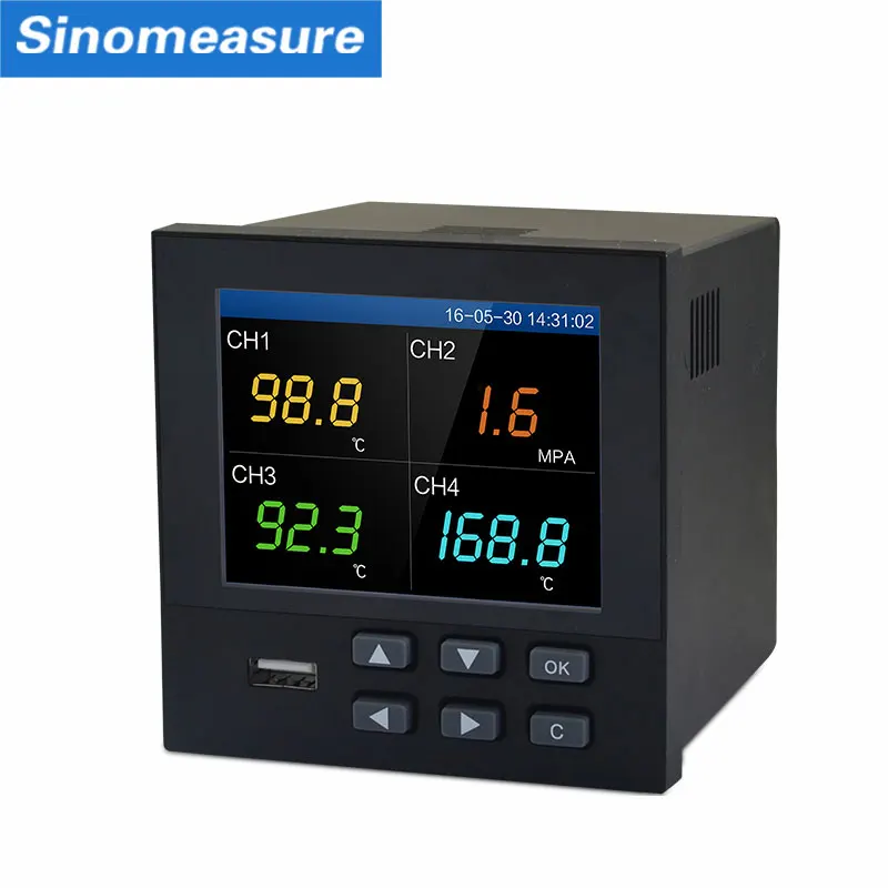 Economic and Reliable temperature data recorder temperature chart recorder paper temperature acquisition recorder