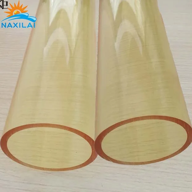 NAXILAI colored / transparent polycarbonate tubes od25.4mm polycarbonate tube thick