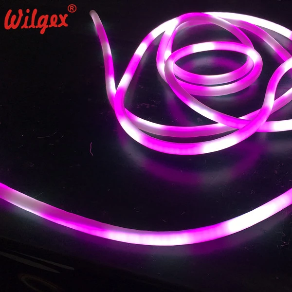 Hot Sale neon flex led 360 Degree Round D18mm Strip Flexible Light Waterproof WS2811 SPI Pixel RGB CE RoHs Tube Rope