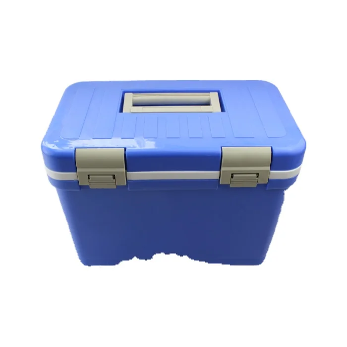 
12 liter blue refrigerated sampling box 