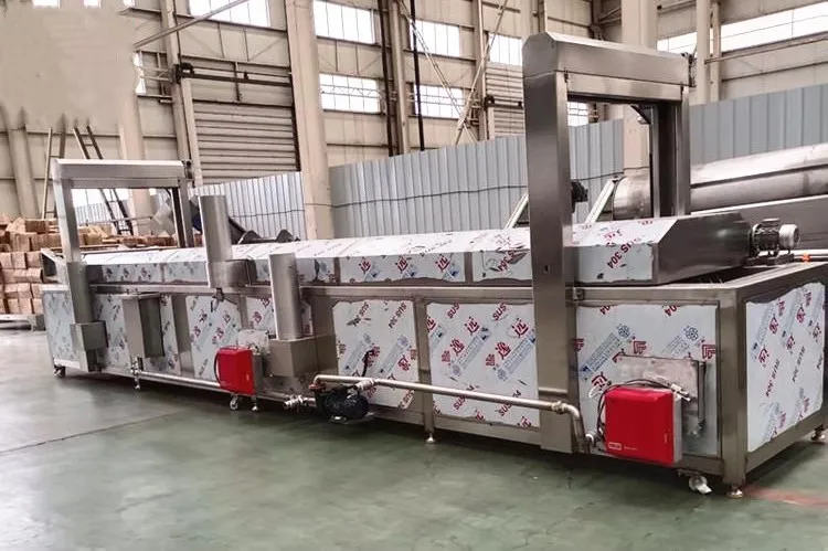 Automatic Industrial Frozen French Fries/Potato Chips Production Line Cassava Fresh Finger Potato Chips Making Machine