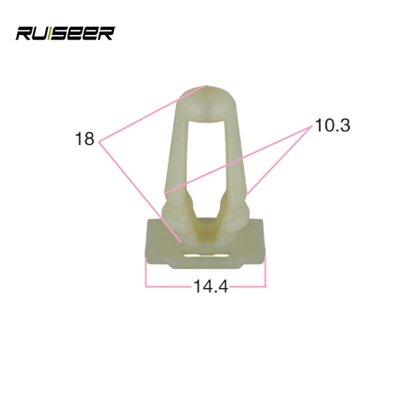 Fastener Clips Plastic Cars Seal Floor Strip Attachment Plastic Clips Automotive