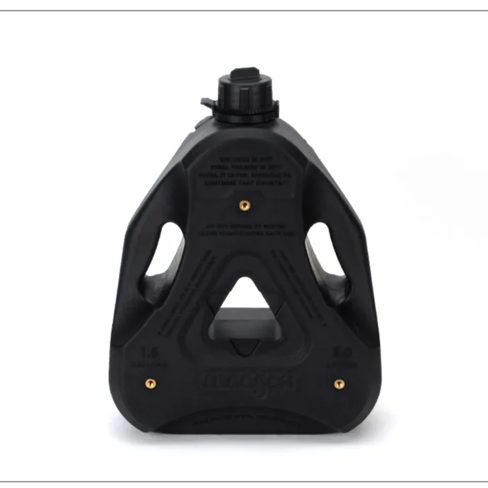 Motorcycle travel high-temperature resistant Jerry fuel tank lightweight carrying 1.6 gallon motorcycle auxiliary fuel tank