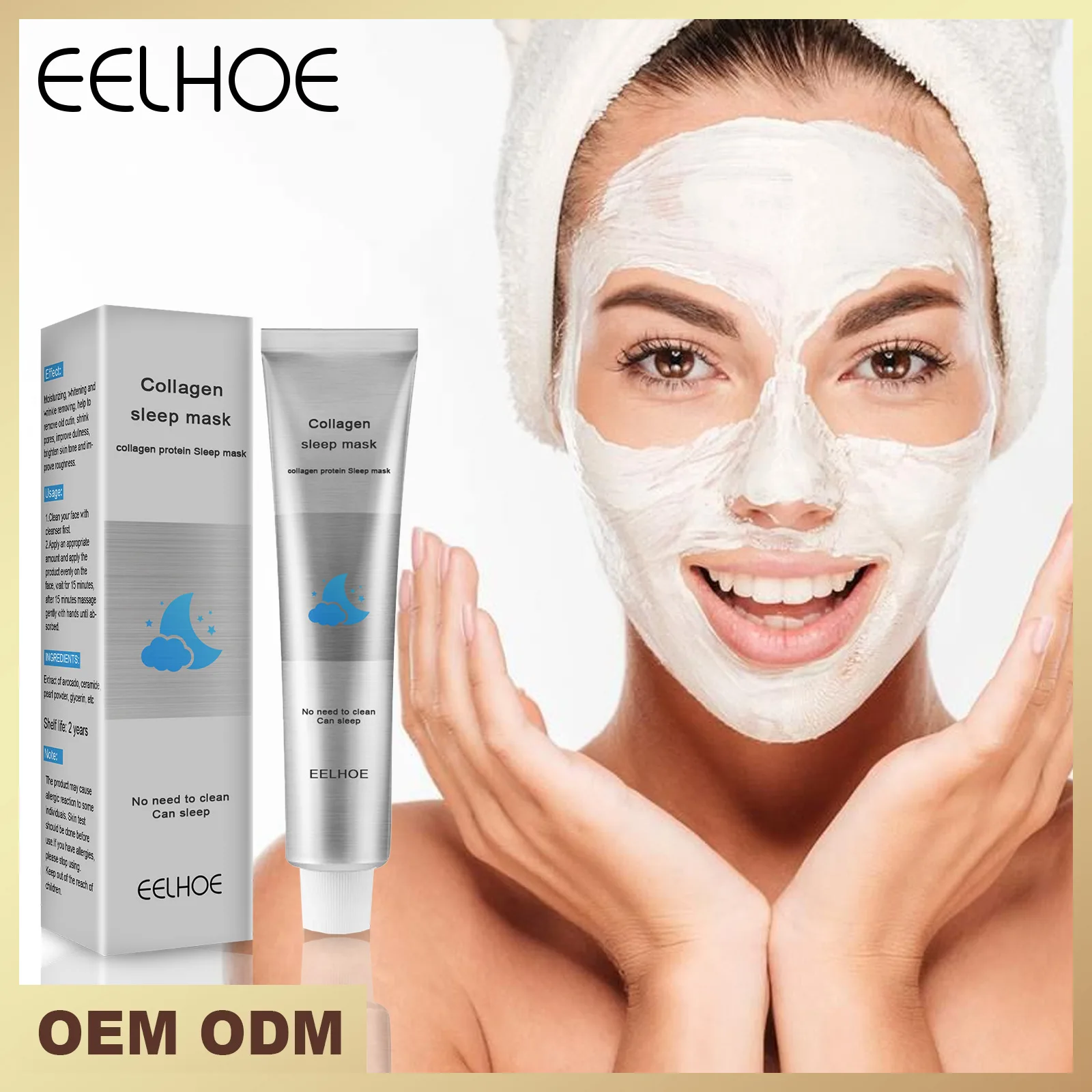 Moisture Cream Wholesale Skin Care collagen korean Sleeping Facial Mask