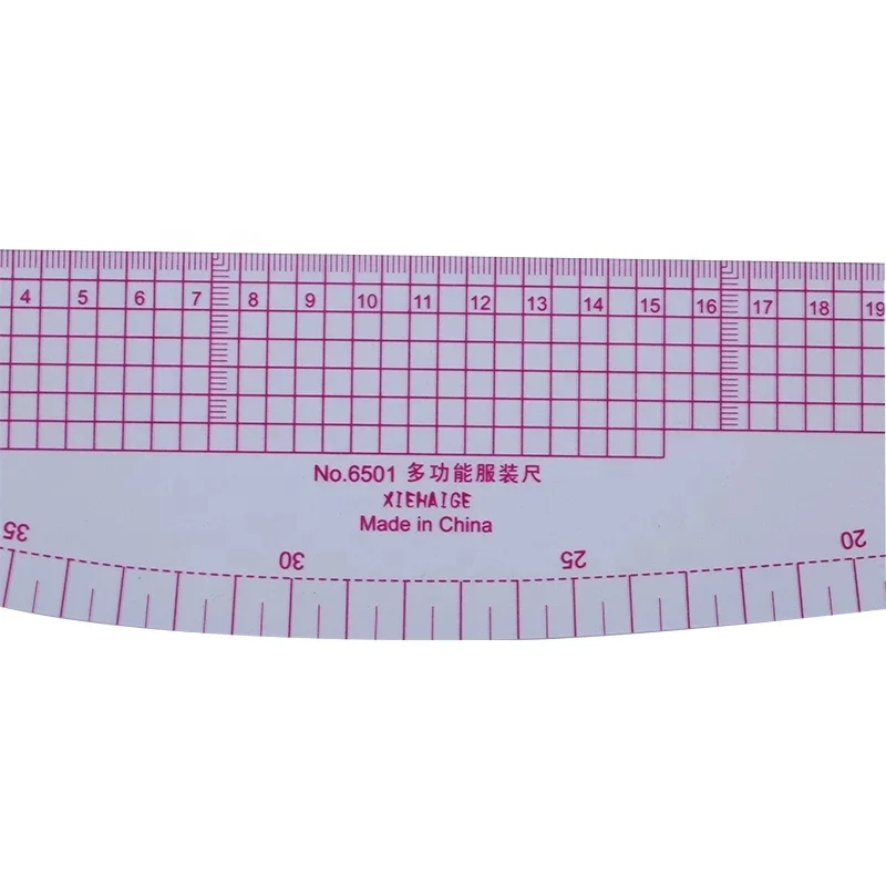 MCZ-21 оптовая продажа пластиковая французская кривая линейка направляющая для рисования