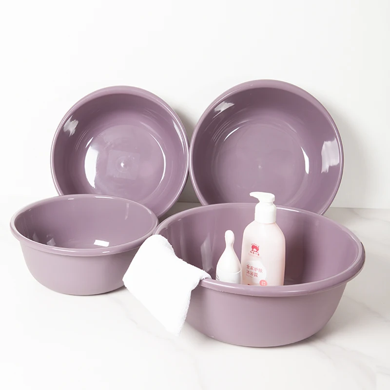 modern small size round vegetable washing clothes laundry foot tub washtub water plastic basins plastic lavabo basin