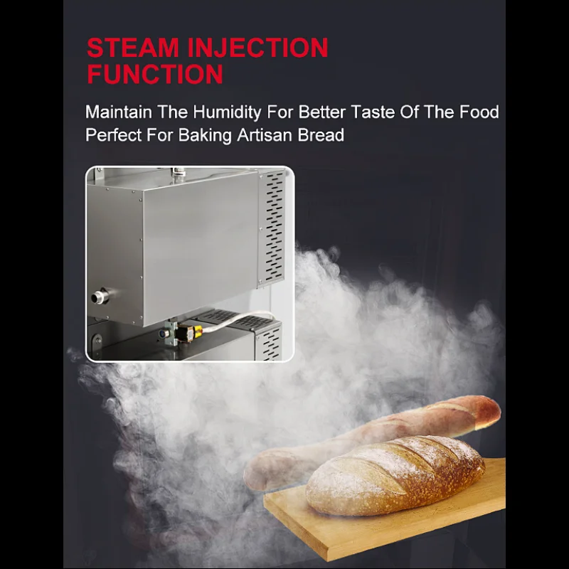 Commercial use built-in ovens 220v/380v Power 13.2kw pizza oven