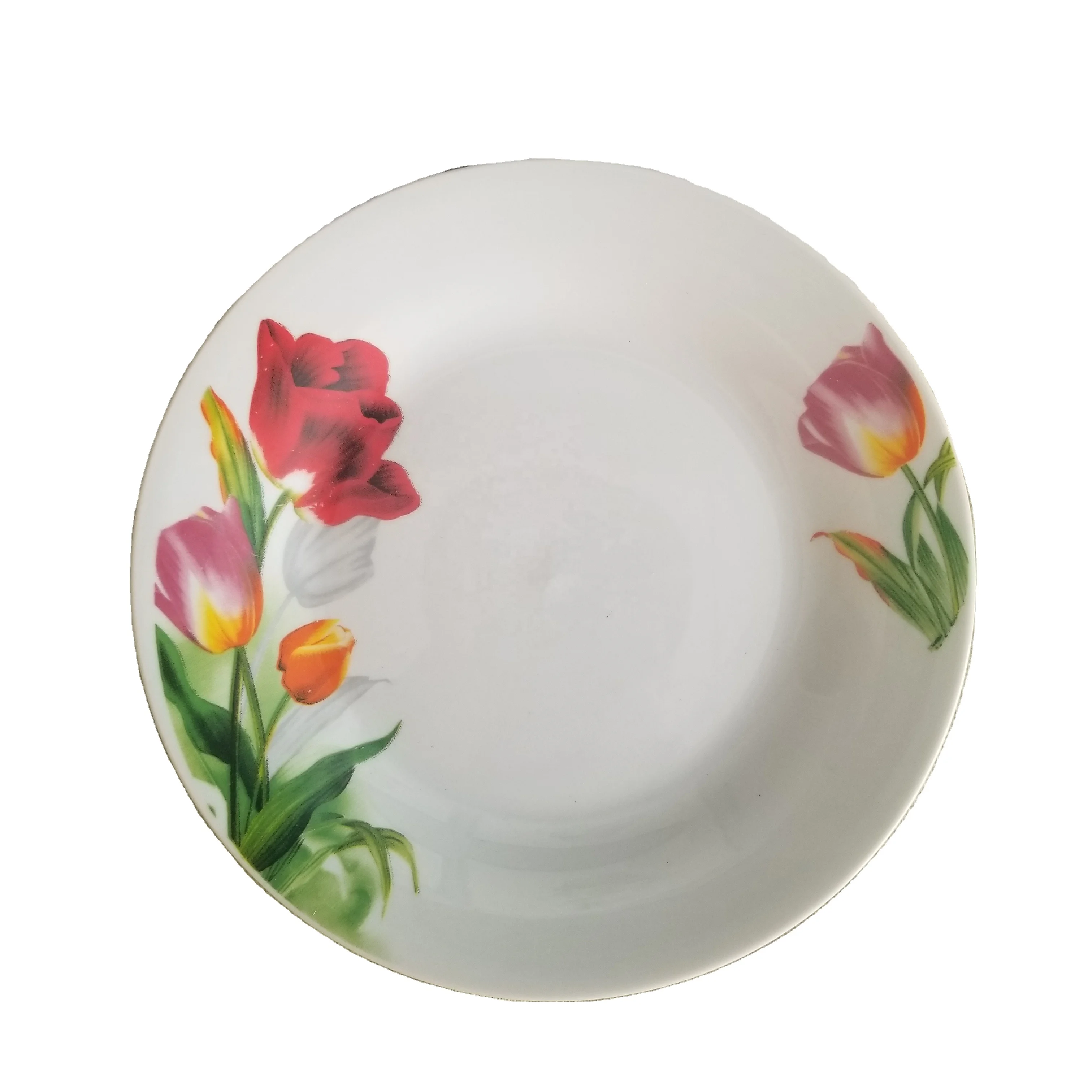 Porcelain ceramic dinner plates porcelain dishes for restaurant home cookware sets