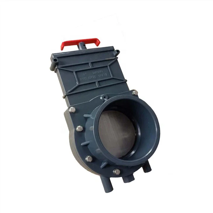 UPVC Backwash anti blocking gate valve Knife gate valve for farm breeding ~Pig Farm~Cattle Farm