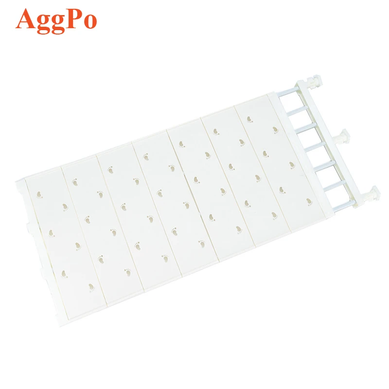 Wardrobe layered partition board retractable no-punch removable horizontal racks kitchen cabinets bathroom nail-free partitions