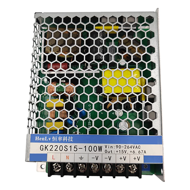 HenLv ac dc GK220D12-100W 220V to dual 12V 4167mA Switching power supply for  low-voltage distribution automation system